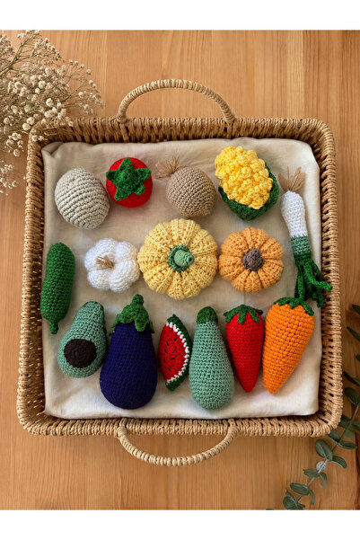 Amigurumim Amigurumi eğitici oyuncak meyveler