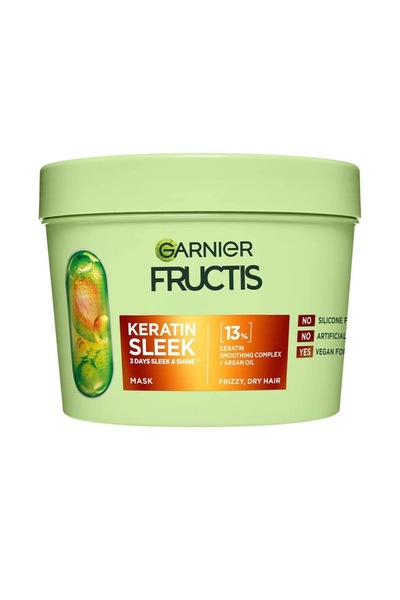 BÜŞRANIN DÜNYASI Fructis Keratin Sleek Saç Maskesi