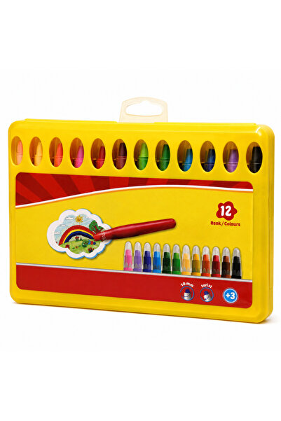 ASTRALTECH Gel Crayon 12 Colors Pp Box
