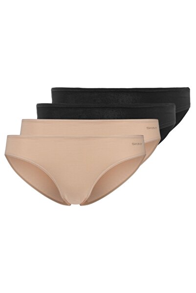 Skiny Damen Rio-Slips, 4er Pack - Advantage Cotton Stretch, Bikini Briefs, Ba...
