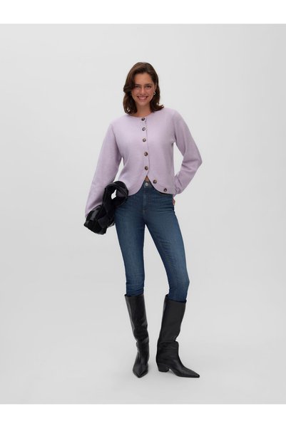 Vero Moda Strickjacke VMVANIA Gestrickte Strickjacke
