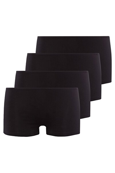 Skiny Damen Hipster, 4er-Pack - Advantage Cotton Stretch, Boy Leg Shorts, Bau...