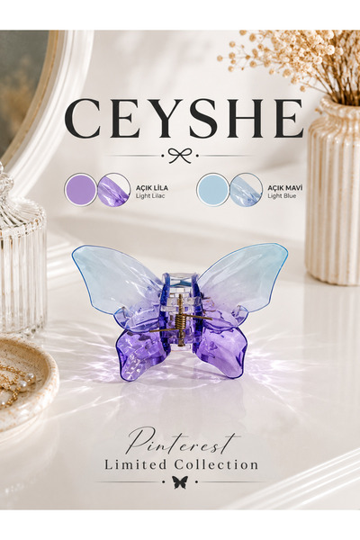 CeyShe Double Color Butterfly Hairpin – Stylish and Elegant Hair Clip – Women...