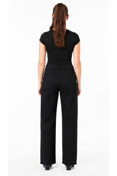 Mavi M1010152-A3801 Malibu Black Classic Denim Jean Kadın Kot Pantolon SİYAH