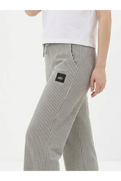 strivex Striped Cool Conford Pants with Stick Pattern