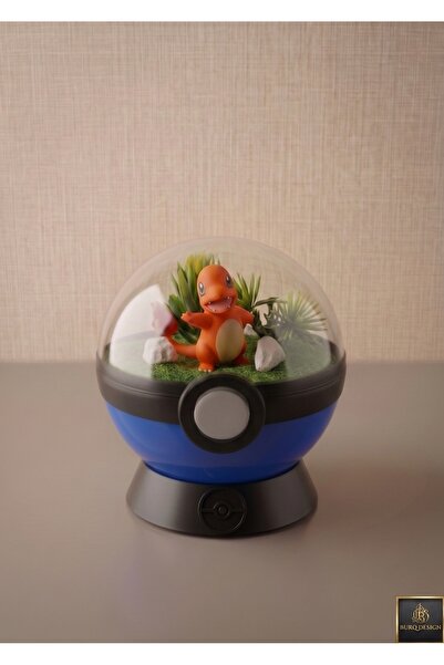 Burq Design Pokemon Poketop Hediyelik Küre figür