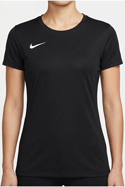 Nike Kadın Spor Günlük Tişört Dry Park Kısa Kol Koşu Günlük T-Shirt