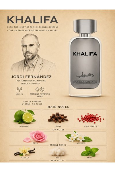 DKhoon.ALEmiratia Perfume خليفة 100ml from دخون