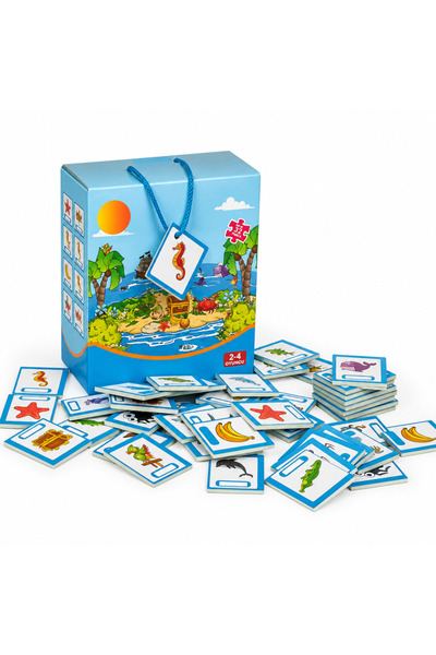 NW NessiWorld 2112 Box Game Adventure Island Memory