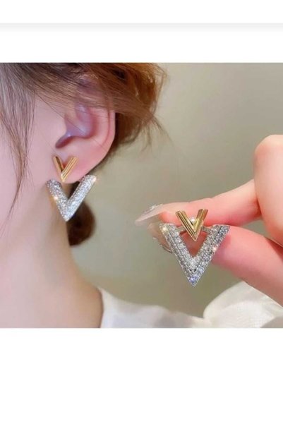 8atelier Hony Stone Detailed Earrings