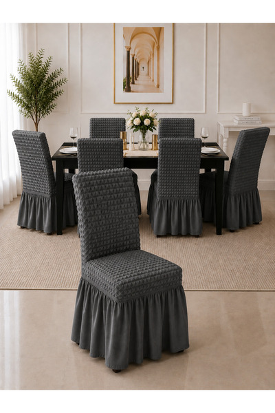 delfin Set 6 Huse Elastice pentru Scaune cu Volănaș – Huse Universale, Lavabi...