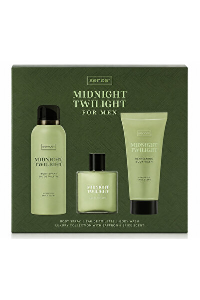 SENCE CASETA CADOU MEN (DEO150ML+EDT50ML+SG150ML) MIDNIGHT