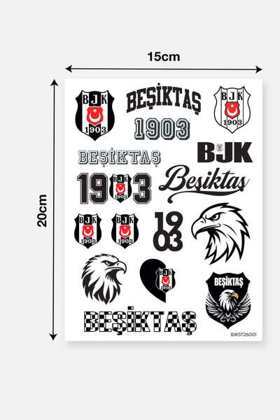 Beşiktaş Sticker Set 1903 - Licensed Original