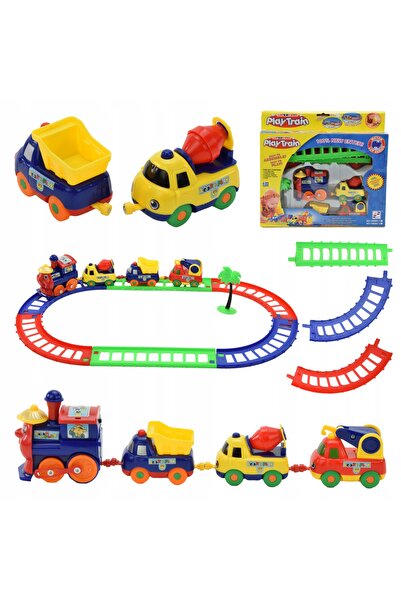 Skleplolki Căsuță pentru copii locomotivă tren vagoane set