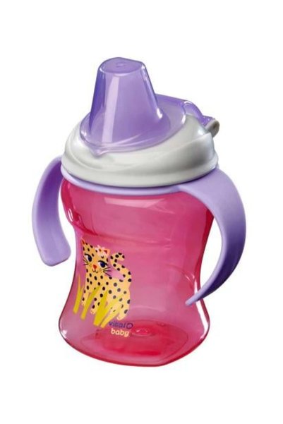 VİTAL BABY كوب هيدرات سيمبل فلو بمقابض قابلة للإزالة سعة 260 مل
