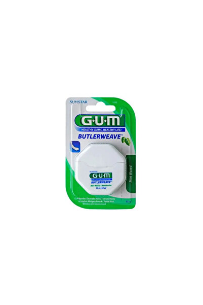 GUM Butlerweave Ață dentară cu ceară și mentol