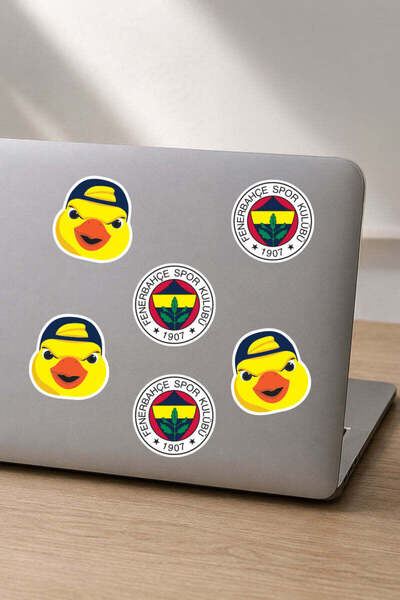 Fenerbahçe Sticker Set Arma & Yellow Canary - Licensed Original