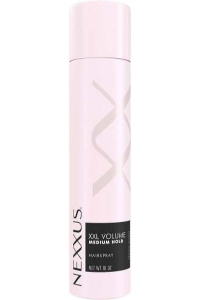 Nexxus سبراي للشعر متوسط التثبيت مع حجم كبير جداً للتحكم في التجعد لمدة 48 سا...