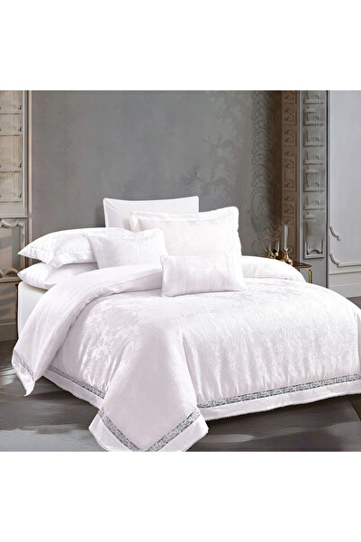 Pazar Home Bedding مفرش بازار هوم جاكار عرايس الي نفرين 8 قطع 240*260 سم بحشو...