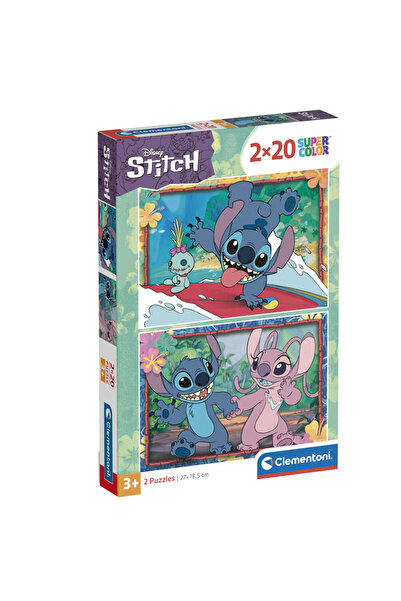 CLEMENTONI Puzzle Disney Stitch 2x20 piese