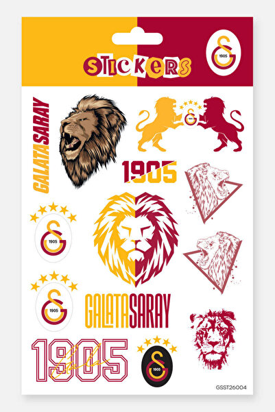 Galatasaray Sticker Set Aslan 1905 - Licensed Original