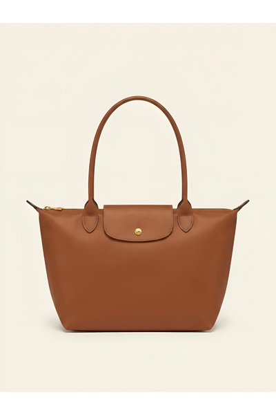Satuna Large Size Zippered Women's Shoulder Bag |   Daily Bag |   Women's Sch...