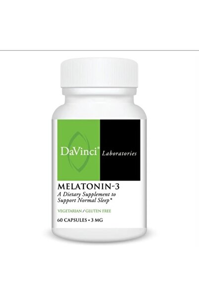 DaVinci Laboratories Melatonin-3 3 mg 60 Kapsül