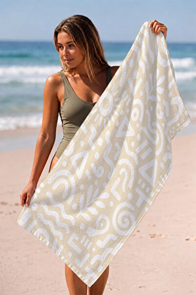 Valerine Life Prosop de plajă 70x140cm Piscină Spa Sauna Sport Bumbac Absorba...