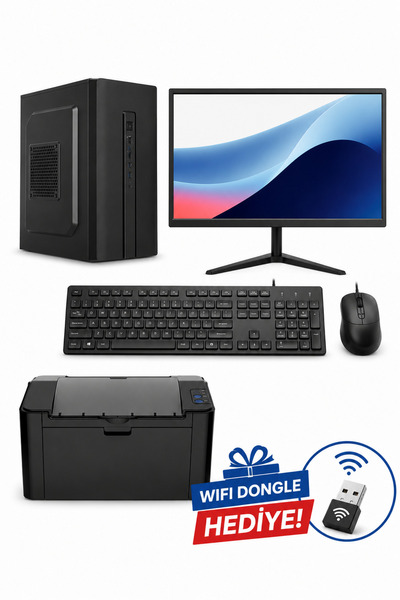 Zenix Gaming Office Pro i5-6500 8GB Ram 240GB SSD 18.5" Monitör Klavye Mouse ...