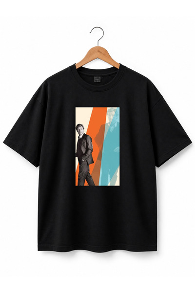 The Mentalist Baskılı Unisex Beyaz Tişört %100 Pamuk