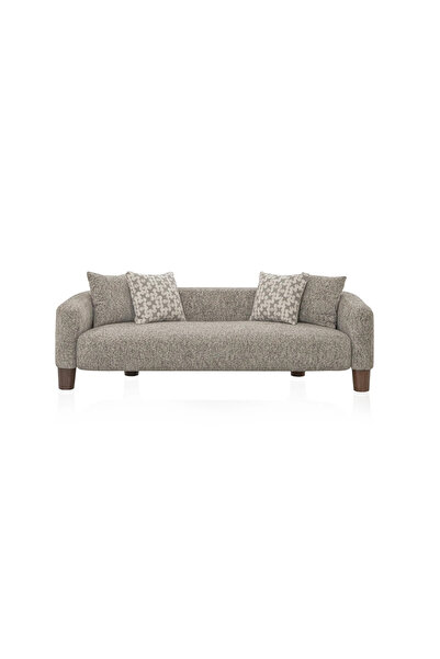Midas Furniture أريكة ليرين بثلاثة مقاعد بلون بيج