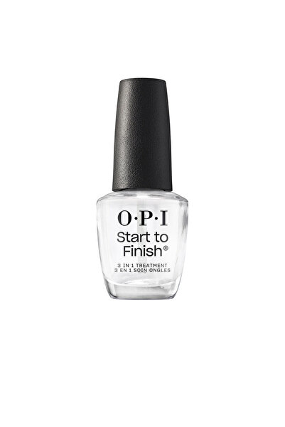 OPI Tratament pentru unghii 3 în 1 START TO FINISH, Bază, Top Coat și Întărit...