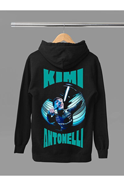 MAGORS Kimi Antonelli Printed Cotton Long Sleeved 3-Yarn Hooded F1 Sweatshirt