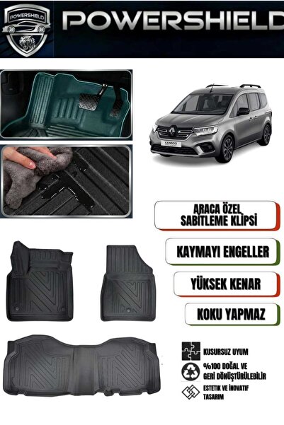 POWERSHIELD Renault Kangoo 2024 ve Sonrası Araca Özel 5d Premium Havuzlu Oto ...