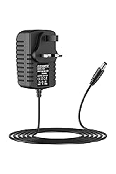 Generic 12V 1A DC 3-Pin UK Plug Power Adapter with 1 Meter Cable Compatible w...