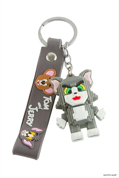 ZERO LAND Spt-Gld Silicone (132545) Keychain Gray