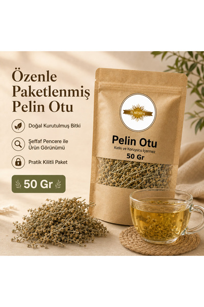 İLMİ ŞİFA Pelin Otu 50 Gr Artemisia Absinthium - Acı yavşan - Doğal Kurutma Y...
