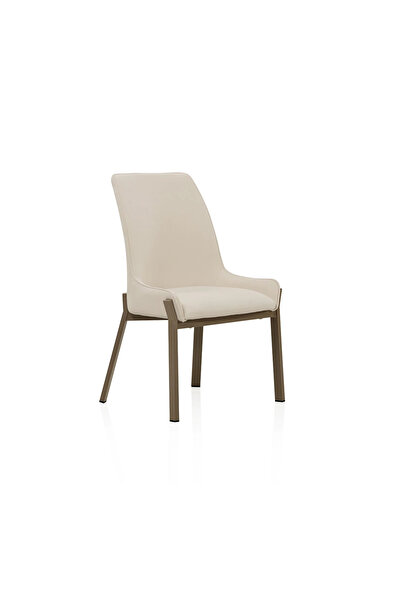 Midas Furniture كرسي طعام أيليانا - أبيض فاتح