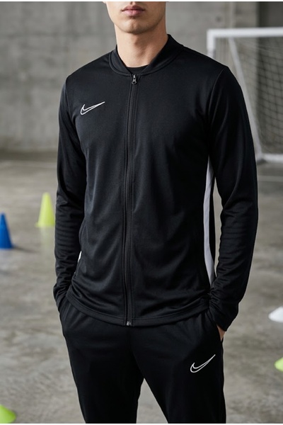 Nike Erkek Spor Günlük Eşofman Takımı Fermuarlı Ceket Pantolon M Nk Df Acd25