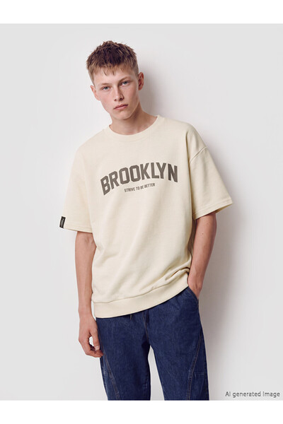 LC Waikiki Lcw Kids Printed Boys' Soft Touch T-Shirt