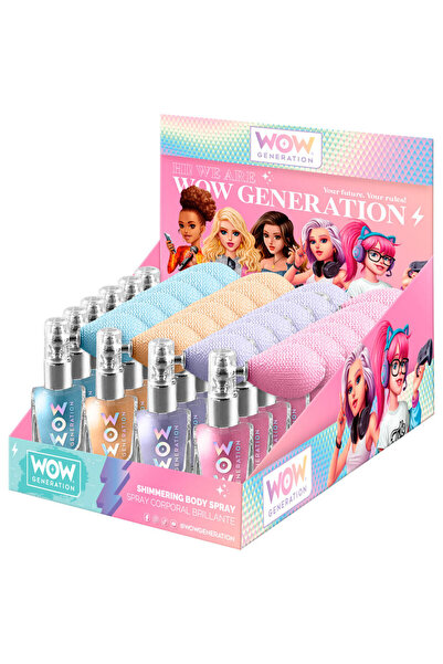 WOW Generation Spray-uri asortate cu sclipici pentru corp