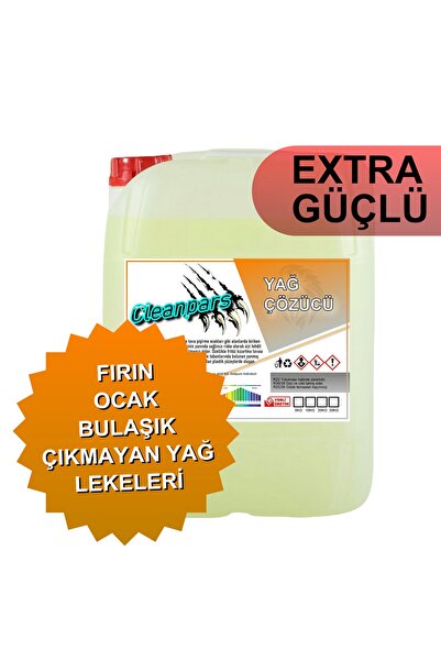 10 KG Yağ Çözücü – Güçlü Yağ Sökücü Mutfak, Ocak, Fırın, Davlumbaz ve Endüstriyel Temizlik 10 L