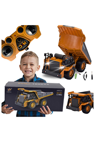 Skleplolki Camion Basculant Cu Telecomandă Auto Cu Lumini și Sunete