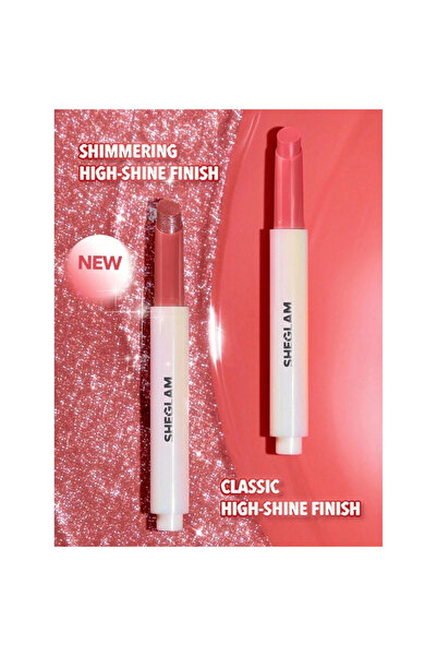 SHEGLAM Pout Perfect Shimmer Likit Ruj-114 Pink Flamingo (Simli)