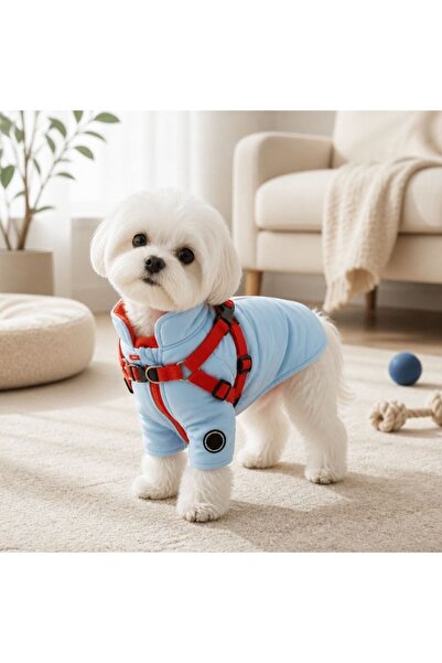 idei Warm Dog Vest with Integrated Harness, Universal Size, Winter Coat with ...