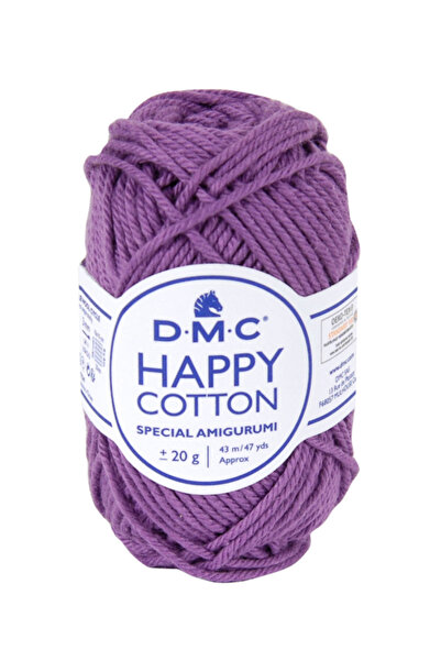 Dmc Fir textil Happy Cotton DMC, pentru crosetat, tricotat si amigurumi, 20g/...