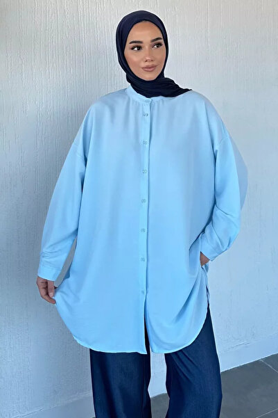 TOZLU Hakim Yaka Basic Hijab Tunic