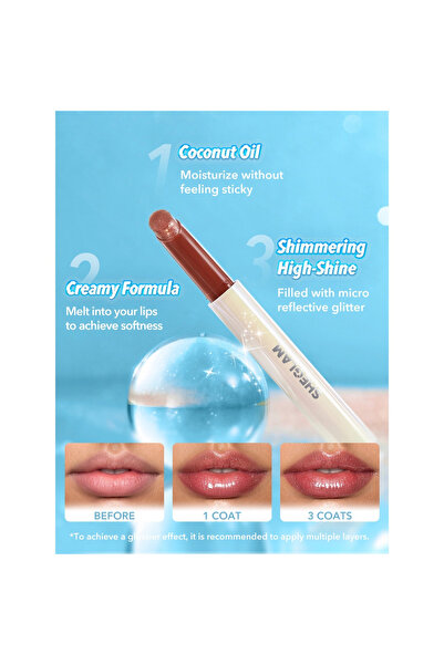 SHEGLAM Pout Perfect Shimmer Likit Ruj-114 Pink Flamingo (Simli)