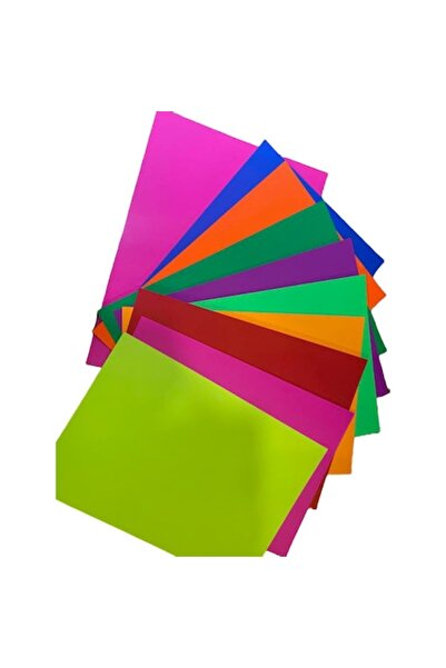 Vision Carton colorat A4, 10 bucăți pe set, 250 g/mp, 10 culori