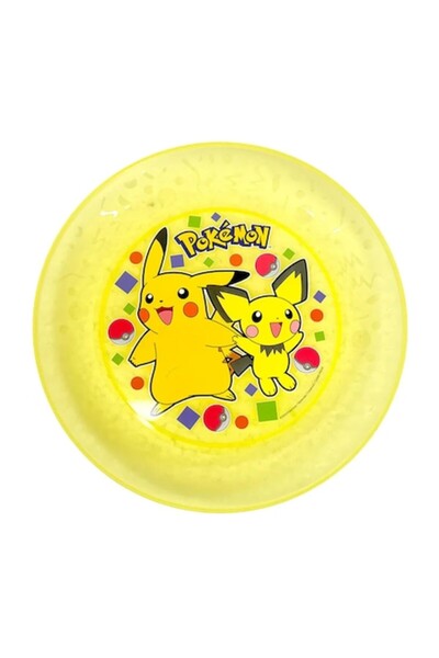 Pokémon Plastic plate set for children Pokemon Pikachu, yellow, reusable, lig...